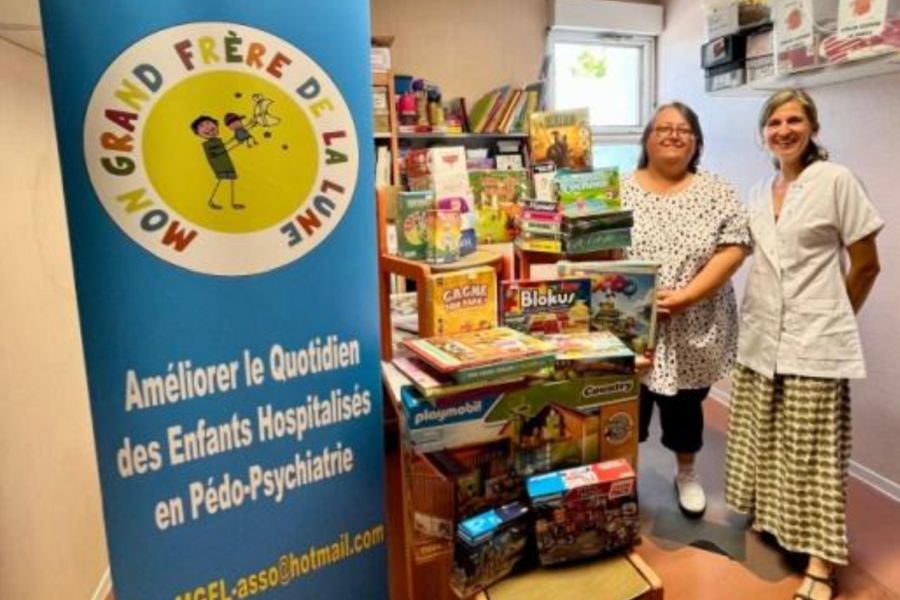 Jeux et livres pour le Dr A. Cournède